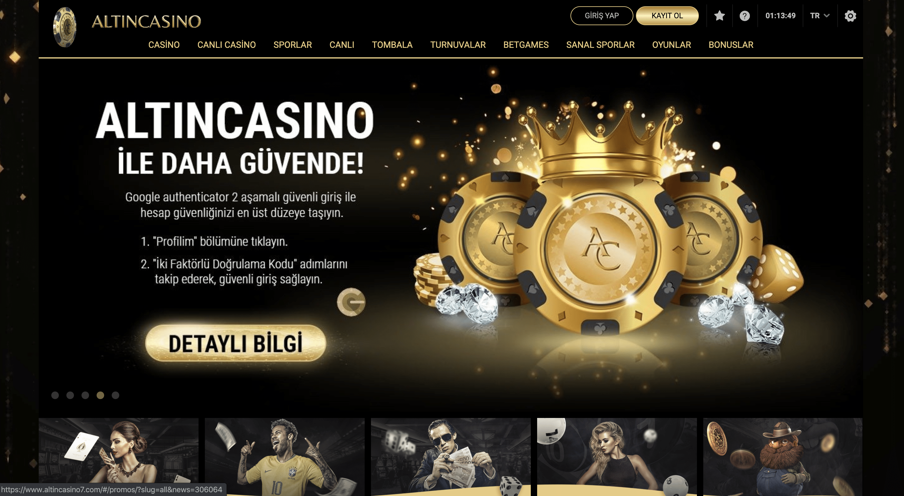 altıncasino Bahis Üyeliği